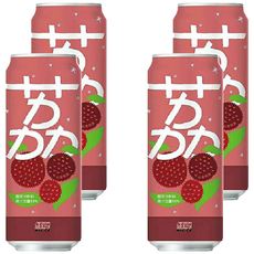 RICO 紅牌 荔枝汁, 果汁含量12%, 490ml, 4罐