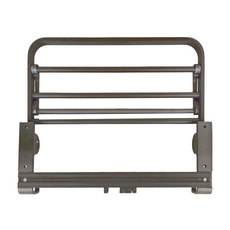 折疊浴巾架 太空鋁材質, 槍灰色, 1個