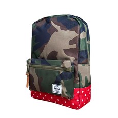HERSCHEL小小朋友後背包紅點迷彩，輕巧耐用，時尚吸睛, 1件