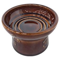 Necoichi 貓壹 快樂食光高腳食碗, 陶瓷製品, 日本, 媚茶, 1個