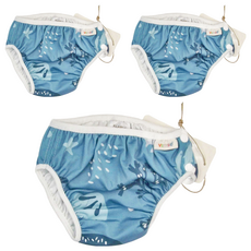 ImseVimse 兒童款超彈性防漏游泳尿褲, XL(11~14kg), 3件