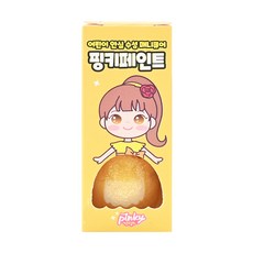 i'm pinky 兒童可撕安全無毒指甲油 撕下即可去除 無味 9g 3.4 x 8 x 2.8cm 韓國產, 閃耀金, 1瓶