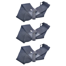 YOUPINWAY 氣質滿分開肩美背神器，麻繩材質, L, 3個