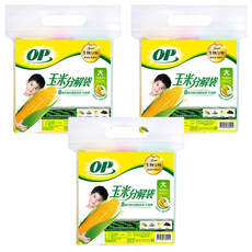 OP 玉米分解袋 大(75 x 65cm), 45L, 3包