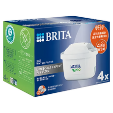 BRITA 台灣公司貨 MAXTRA PRO 去水垢專家濾芯 4個, 白色, 1盒