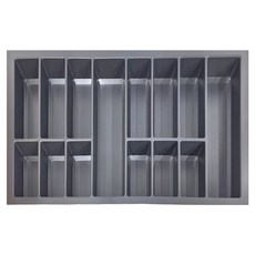 AGOfORM 刀叉盤 適用於寬度1000mm抽屜 930 x 483mm, 深灰, 1個