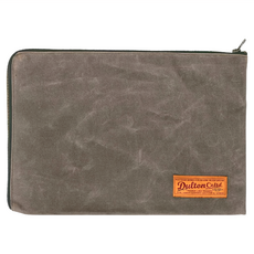 DULTON 油蠟帆布收納袋 大, 橄欖灰, 1個