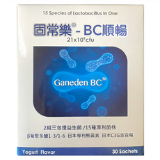 固常樂 BC順暢配方 2g, 30包, 1盒