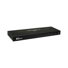DigiSun 得揚 4K2K HDMI一進十六出分配器, 黑色, 1個
