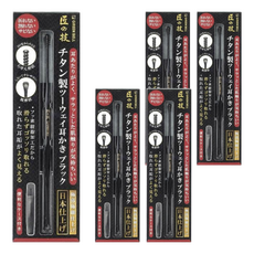 GREEN BELL 綠鐘 TakumiNoWaza 匠之技 不鏽鋼螺旋式耳扒, 5個, 1入