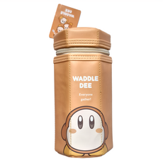 T'S FACTORY 瓦豆六角鉛筆袋, 180x90x80mm合成皮革, HK-5544023WD, 1個