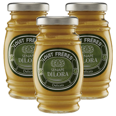 LOUIT FRERES 路易斐烈 迪洛拉芥末醬, 130g, 3罐