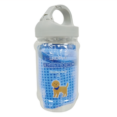 寵物用涼感領巾 夏日必備 浸水後涼感, M(45 x 13cm 脖圍24~35cm), 1個