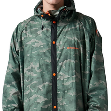 BAOGANI 寶嘉尼 背包客多功能大衣型雨衣 3M超高係數反光條 杜邦防水 抗菌除臭