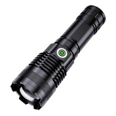 TX Tanox 特林高亮度白束光LED手電筒(T-GT200C) 內置鋰電超強亮 USB充電 226g, 1組