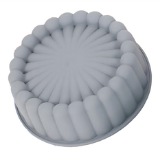 生活King 矽膠太陽花蛋糕模, 耐高低溫, 易清洗, 柔軟韌性強, 8吋 20 x 20 x 6cm, 1個