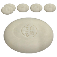 酒粕 COW 牛乳石鹼 自然派洗顏皂, 80g, 6個