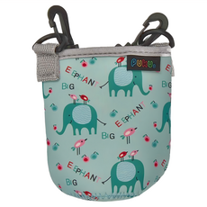 PUKU 藍色企鵝 揹帶水杯套, 藍大象, 1個