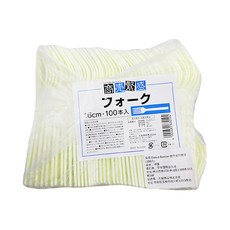 Daiwa Bussan 拋棄式餐具叉, 10支, 1包