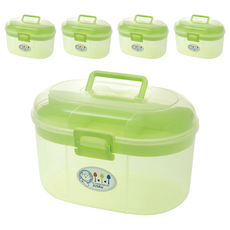 JUSKU 佳斯捷 大菠蘿收納箱, 顏色隨機, 5個