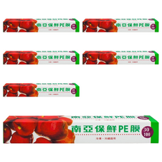 南亞 PE 保鮮膜 家庭用, 30cm, 30m, 6盒