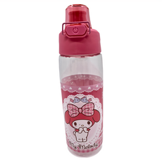 MY MELODY 美樂蒂 彈跳水壺, 650ml, 1個, 粉色
