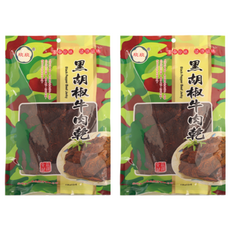欣欣 黑胡椒牛肉乾, 180g, 2包