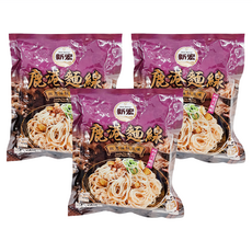 新宏 鹿港麵線 紅蔥油酥風味, 105g, 3包