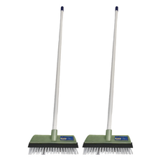 金獎 刮水地板刷 (中) - 專業清潔, 顏色隨機, 2個