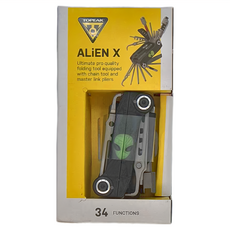 TOPEAK 登山車用外星人38功能工具組Alien X，Ultimate pro-quality折疊工具組, 7.8 x 4.5 x 4cm, 1個