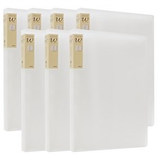 韓國 DREAM W事務文件夾20頁 A4,7本,透明色