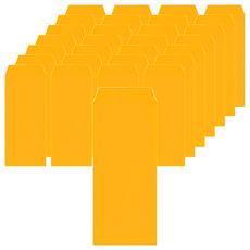 OKPP 歐凱普 黃牛皮公文封 15K, 225 x 100mm, 200個