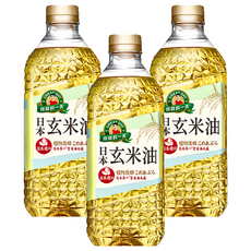 得意的一天 日本玄米油，油質穩定，含植物固醇, 1.58L, 3瓶