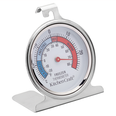 KitchenCraft 指針冰箱溫度計, 1個, 單一顏色