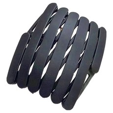 韓系伸縮髮箍, 黑色, 1組