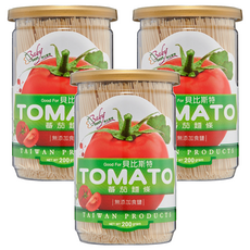 BabyBest 貝比斯特 無鹽蕃茄麵, 口感自然 易於消化 200g/罐, 3罐