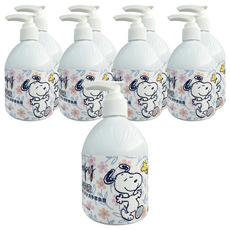 收納王妃 史努比 清潔洗手液 山茶花, 300ml, 9瓶