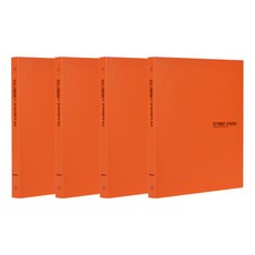 ECO Chungwoon 環保資料簿 A4 30頁 4入, 橙色, 4本