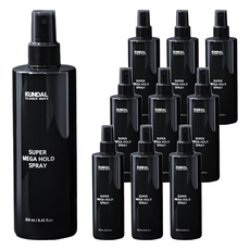 KUNDAL 昆黛爾 經典男士 超級超級定型髮膠, 250ml, 10瓶