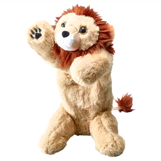 KING JIM Pouzoo絨毛動物多功能筆袋 獅子, 1個