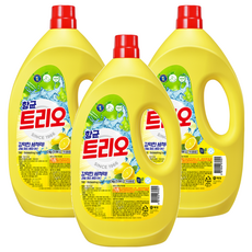 Trio 蔬果碗盤洗碗精 2kg 1入, 3桶