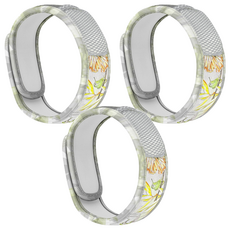 PARA'KITO 帕洛 天然精油防蚊成人手環, 24小時防蚊, 防水, 10g, 3個