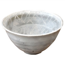 美濃燒 志野刻紋5吋井 日本製, 志野刻紋, 1個