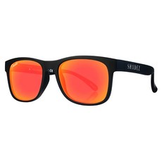 SHADEZ 兒童頂級偏光太陽眼鏡 黑框晚霞橘, 3~7