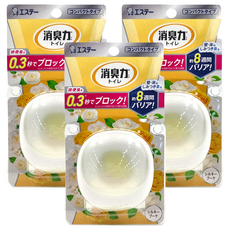 ST 雞仔牌 消臭力 強效持久型浴廁除臭劑, 絲絨花束/黃, 台灣製造, 6ml, 3個