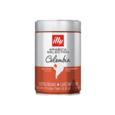 illy 意利咖啡 哥倫比亞 Colombia 單品咖啡豆 全豆 無研磨, 250g, 1罐