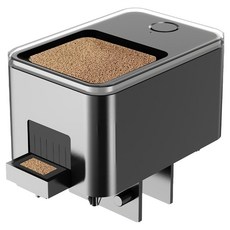 YORI CAR 優里 自動餵魚器 黑色, 1個