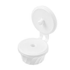 comet 倒立式瓶蓋3件組, 1組, 白色