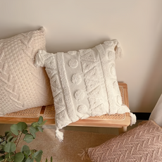 波希米亞幾何圖騰抱枕套