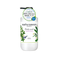 KOSE 高絲 natu savon 然植萃 洋甘菊&梨 Body Wash 植物性清爽沐浴乳, 500ml, 1瓶